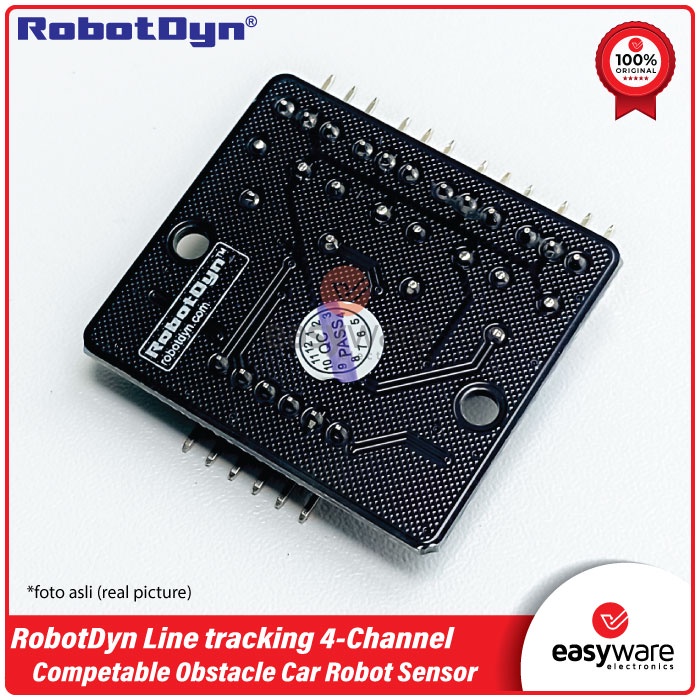 RobotDyn Line tracking 4-Channel Competable Obstacle Car Robot Sensor