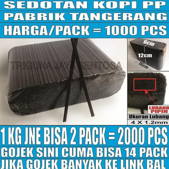 

Sedotan Kopi Per Pack 1000 pcs