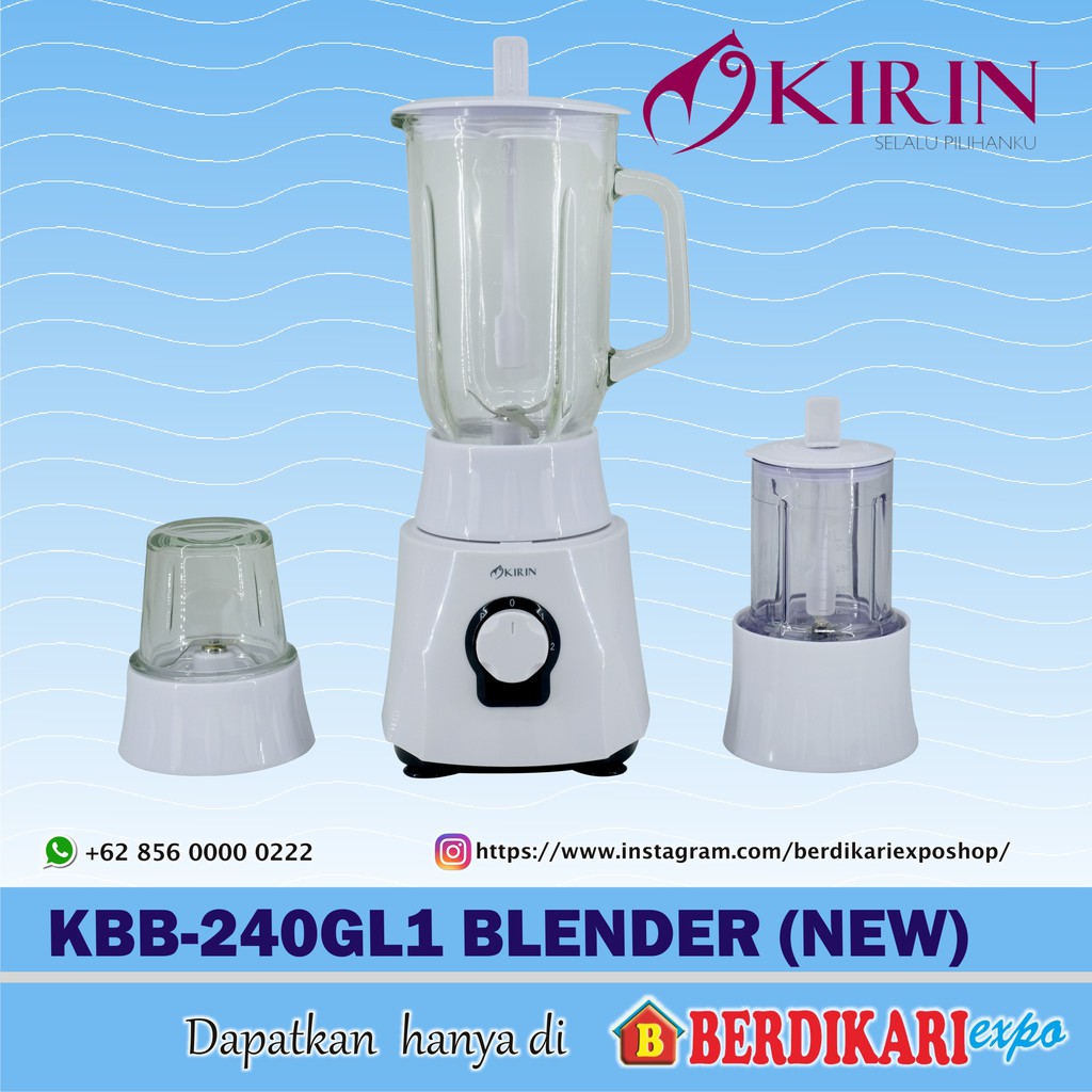 KIRIN KBB-240GL1 BLENDER (NEW)