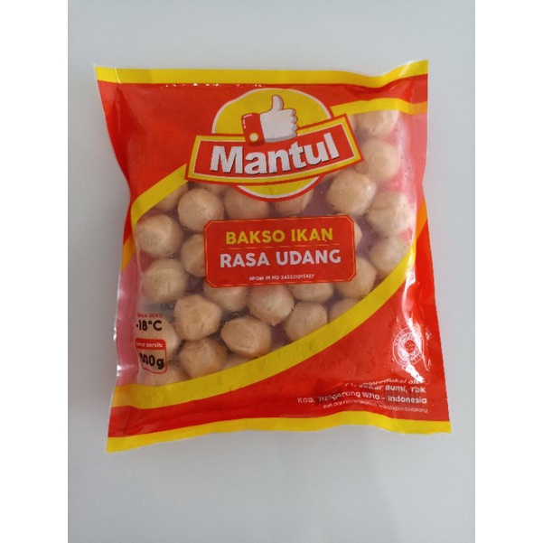 

Mantul Bakso Udang 500gr