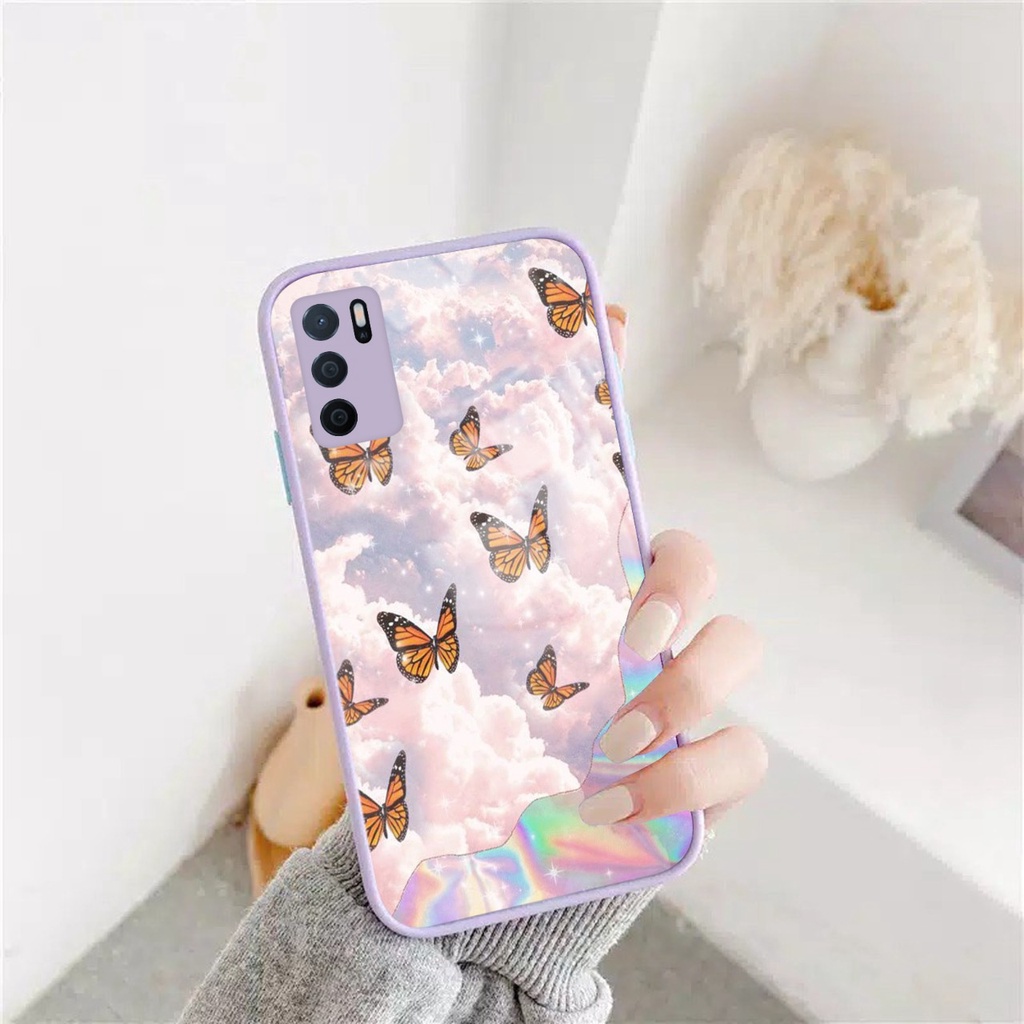 [SC191] Softcase Glass Kaca Ungu/Lilac Oppo A16/A16s Terbaru - Case Oppo A16/A16s - Casing Hp Oppo A16/A16s - Case hp Oppo A16/A16s - Case handphone Oppo A16/A16s - Casing handphone - Kesing HP Oppo A16/A16s - Softcase HP- Silicon hp - Bayar di tempat