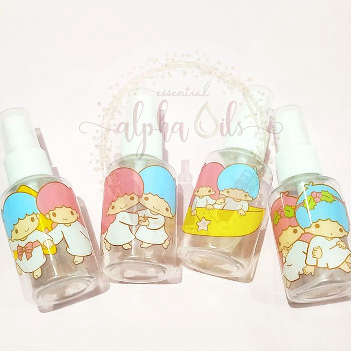 Botol Spray 50ml Plastik Edisi Kartun IMPORT