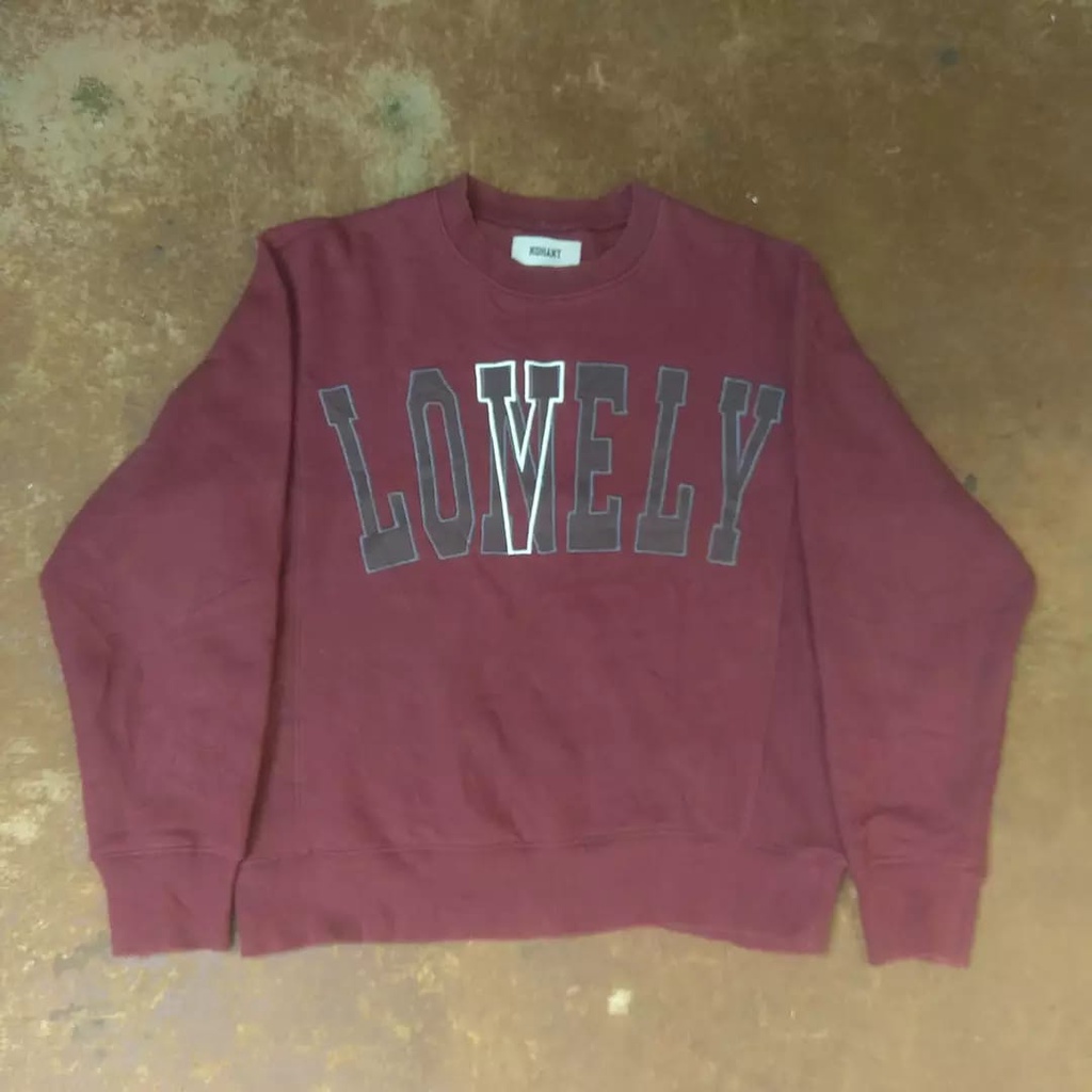 NOHANT - LONELY/LOVELY SWEATSHIRT WINE 2014 Very Rare Piece - crewneck nohant lonely lovely limited 