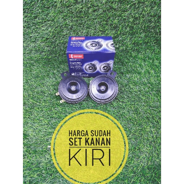 KLAKSON DENSO BEL DENSO ORI ORIGINAL SET KANAN KIRI 12V KLAKSON AVANZA