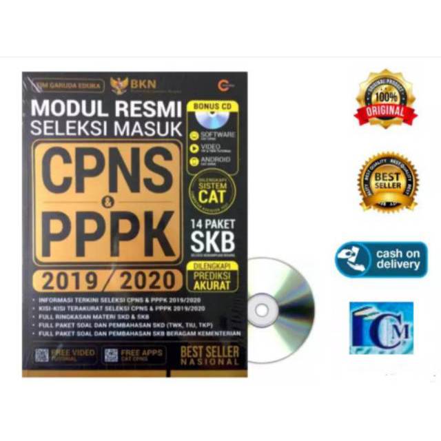 Tes CPNS : MODUL RESMI SELEKSI TES CPNS & PPPK 2019/2020