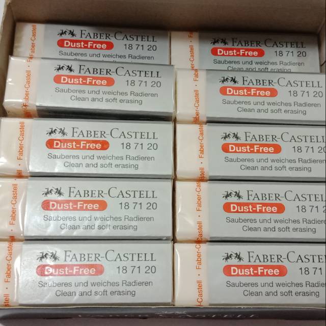 

ECERAN PENGHAPUS FABER CASTELL DUST-FREE 18 71 20