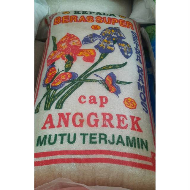 

Beras Anggrek Super Premium putih, Gurih, Aroma Pandan 20 kg