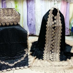 New Mukena/Mukena Sutra/Mukena Sutra Paris/Mukena Renda/Mukena Bordir/Mukena Sutra Prada/Mukenah