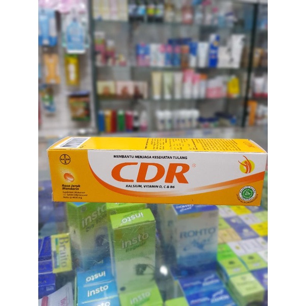 CDR Kalsimum / Multivitamin D, C, &amp; B6 / Daya Tahan Tubuh / Kesehatan Tulang