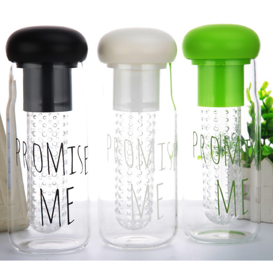  Botol  Infused Water Botol  Minum Tumblr  PROMISE ME 