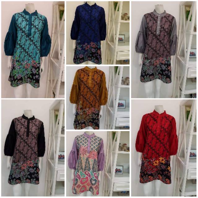 Tunik Kombi Batik by Edness KayLa