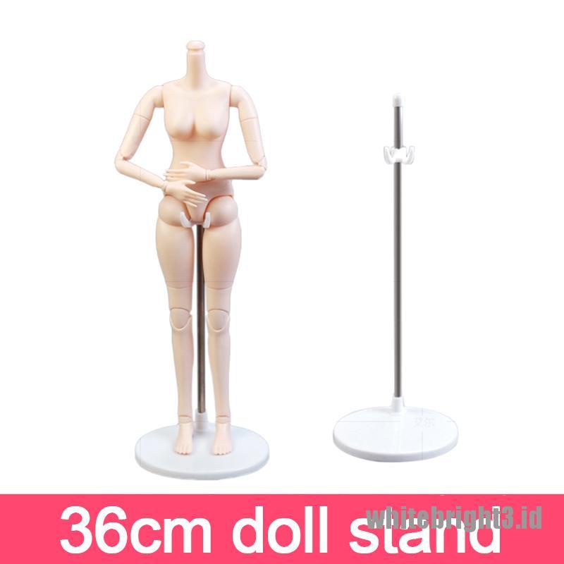 (white3) Stand Holder / Dudukan Display Boneka Ukuran 25CM High Quality