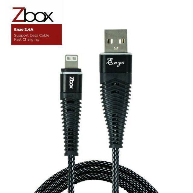 Kabel Data MicroBrand Zbox Model Enzo Cable 2.4A Fast charging