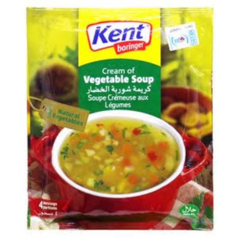 

KENT BORINGER VEGETABLE SOUP 60GR