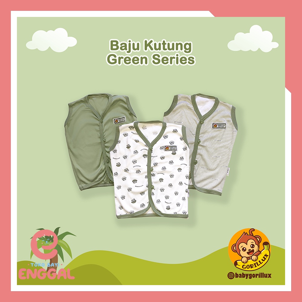 Baju Kutung Bayi Gorillux