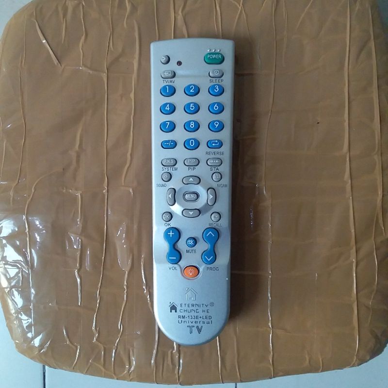 REMOTE TV CHUNGHE SERI RM-133E ORIGINAL
