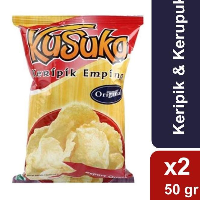 

2.2 Kusuka Emping 50 gr x 2 Pcs