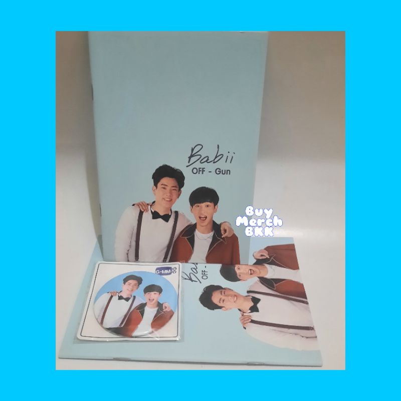 READY STOK - OFFGUN MINI NOTEBOOK AND HAND MIRROR OFFICIAL GMMTV