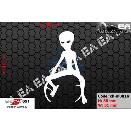 ea cutting sticker / decal Code: ch-al001b ( alien )