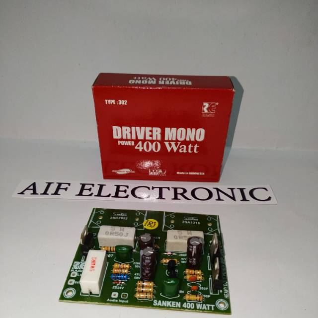 Kit Driver Power Amplifier 400W mono