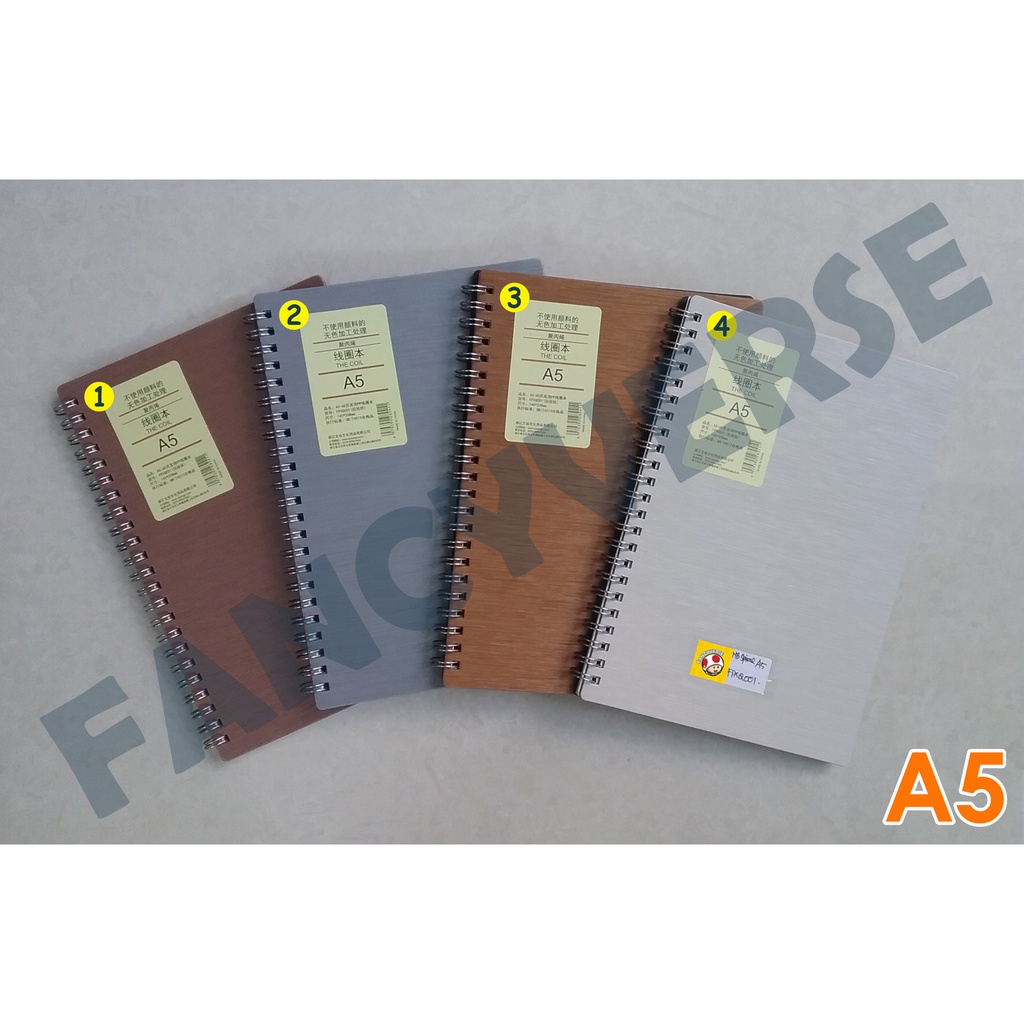 

Notebook Spiral Hardcover A5 FPXQ001 / Agenda Diary Notes Buku Catatan
