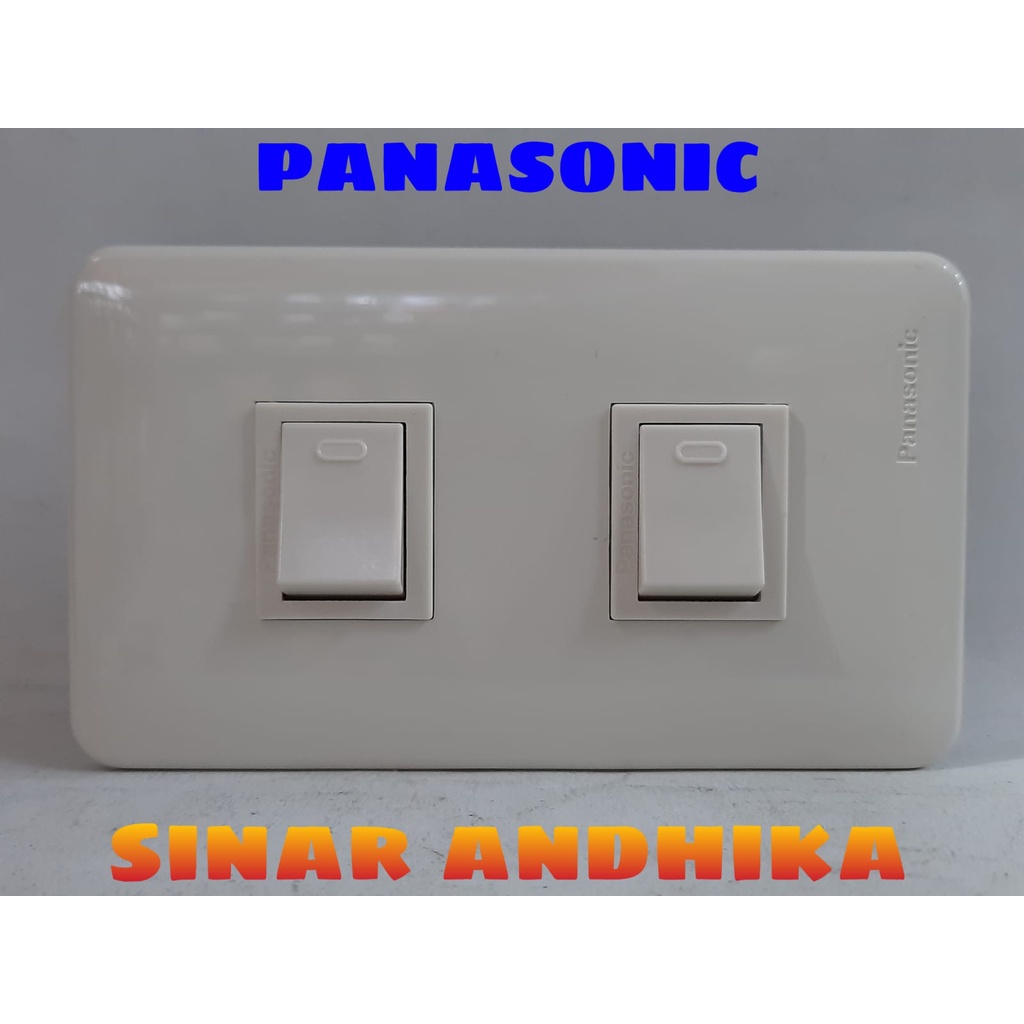 SAKLAR SERI KECIL TYPE FC PANASONIC WNJ 6802+WNJ 5001