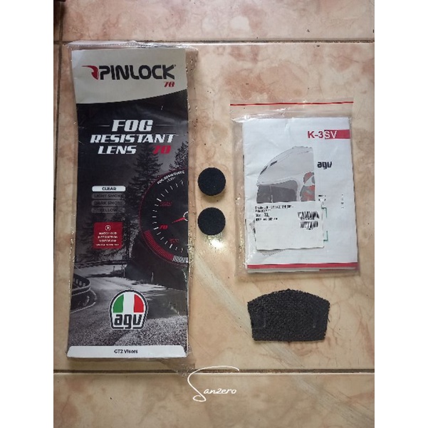 Pinlock 70, Buku Panduan, tutup slot intercom agv k3sv k1 k5 original