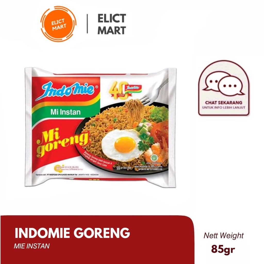 

Indomie Goreng 85 gr