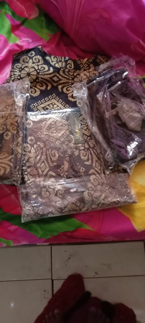 Zola_batik Batik Couple Gamis Mermaid Pinilih Duyung