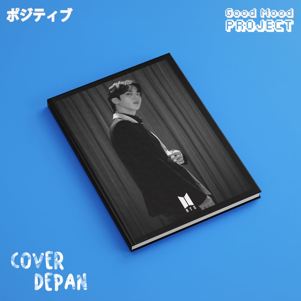 

Buku Tulis Catatan KPOP BTS Black Jin Hardcover A5 Notebook Agenda Planner Jurnal Notes