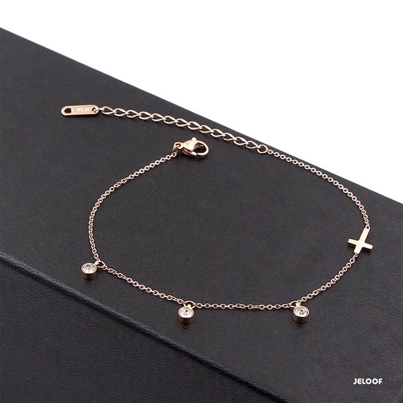 Jeloof Ester Bracelet | Gelang Ester Rosegold | Stainless Steel