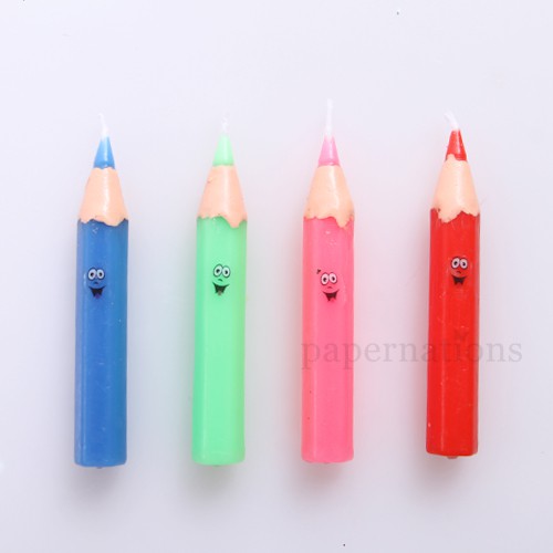 

Colorful Pencils Candles