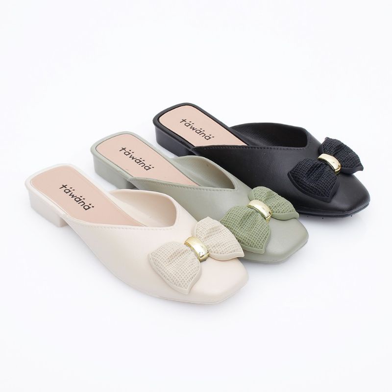 Sepatu Sendal Selop Tawana / Flat Jelly Shoes Tawana