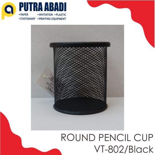 

Pen Holder / Tempat Pensil Bulat Jaring V-Tec