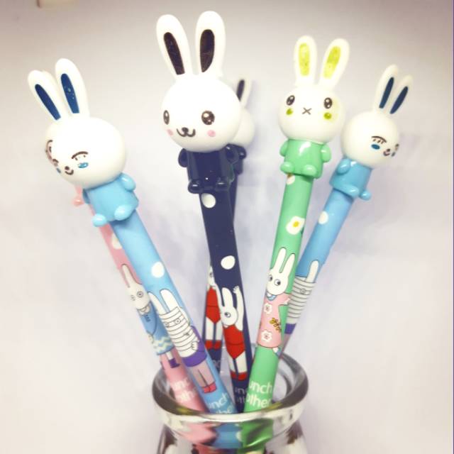

SALE!! Pulpen gel lucu seri Kelinci - Gel pen series Rabbit BP004