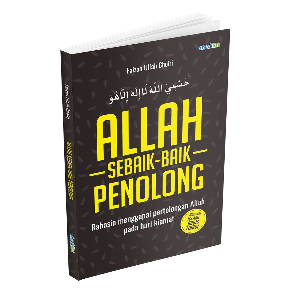 Jual Checklist Allah Sebaik-Baik Penolong | Shopee Indonesia