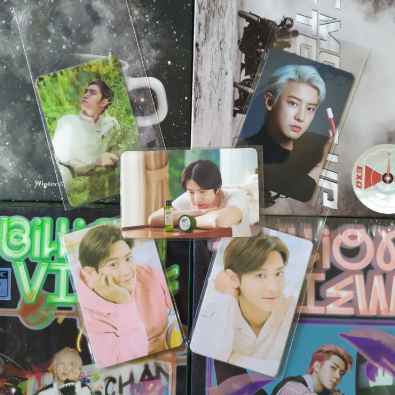 PHOTOCARD CHANYEOL NACIFIC SEHUN SOME BY ME DO NATURE REPUBLIC [OFFICIAL]