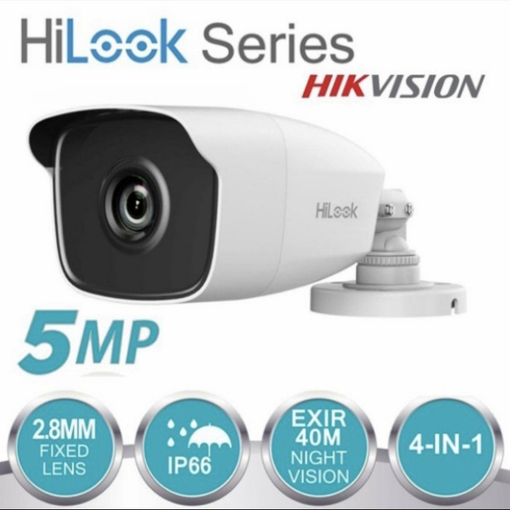 KAMERA CCTV HILOOK 5MP OUTDOOR THC-B150-P GARANSI RESMI 2 TAHUN