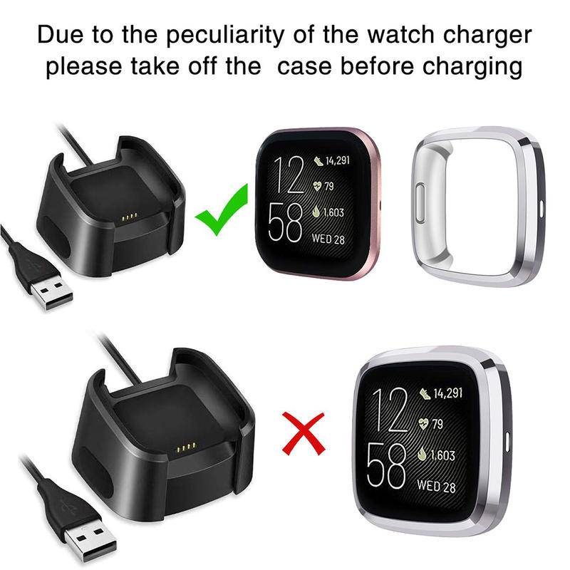 Case Pelindung Layar Smartwatch Bahan Tpu Untuk Fitbit Versa 3 2 Versa3 Versa2 Sense Lite All-Around Bumper 2 Inspire2