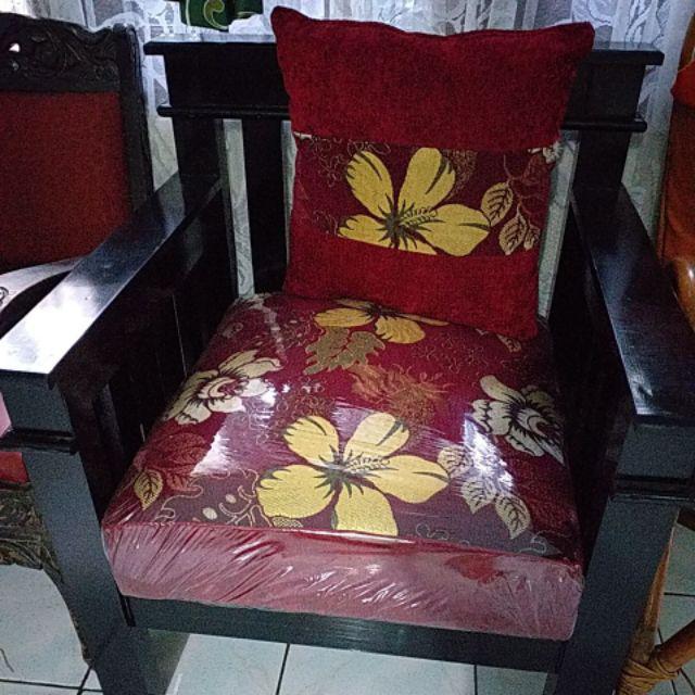 Sofa Kayu Minimalis 211 + Meja Kerang (promo Harga)