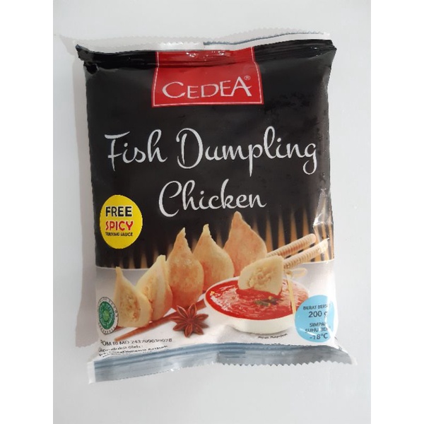 

Cedea Fish Dumpling Chicken 200gr