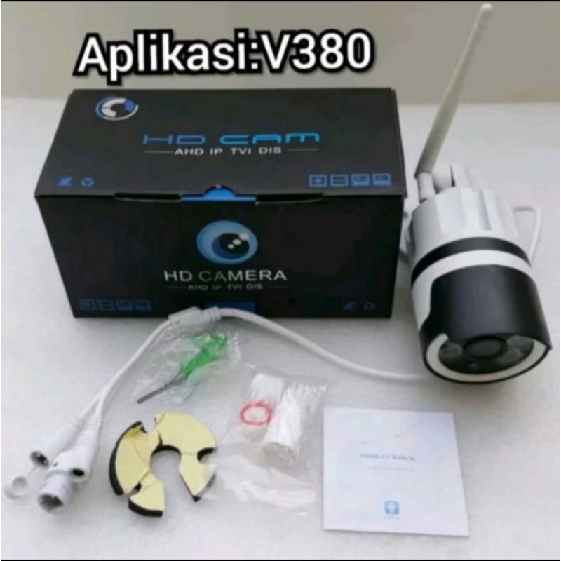 IP CAMERA V380 OUTDOOR 3MP NIGHT VISION COLORVU