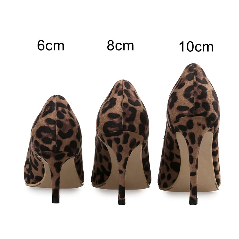 womens leopard heels