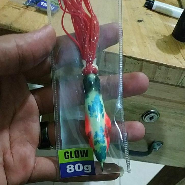 Paling Diminati.. Metal Jig Squid 80 gr versi BJK