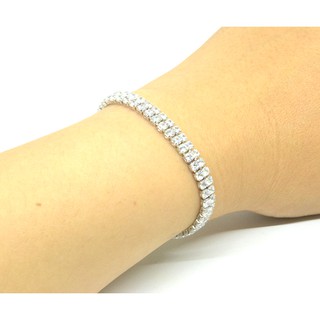 Xuping Gelang  Tangan  Serut Diamond Mewah Simple Elegant 