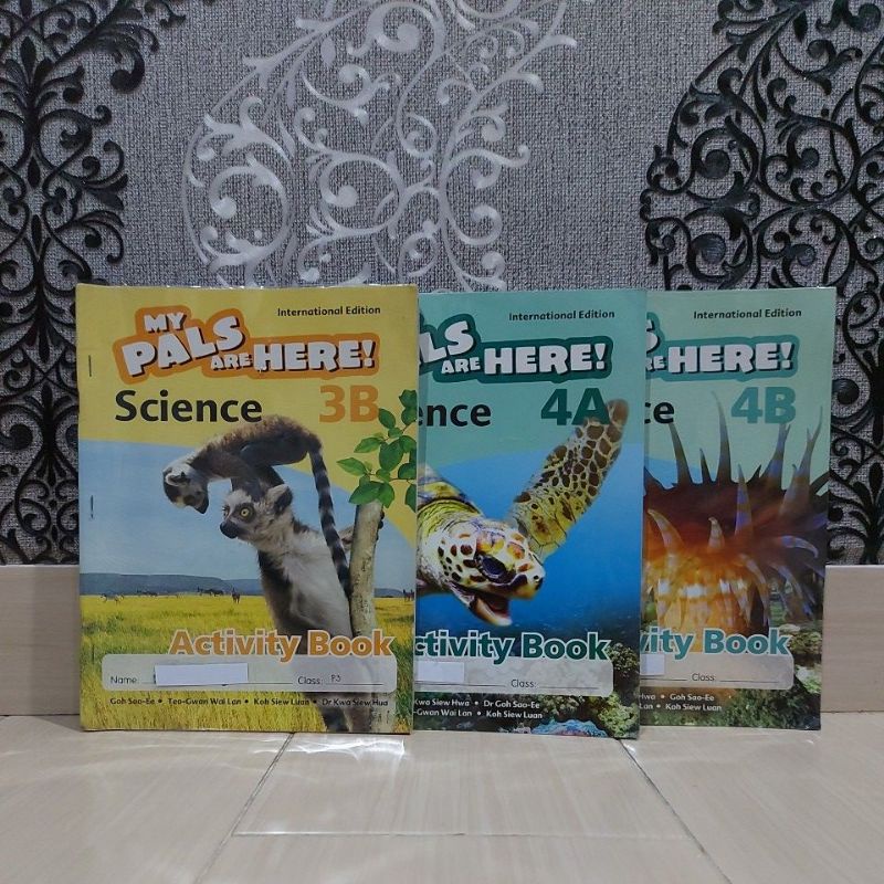 My pals are here Science Activity Book 3B / 4A / 4B SECOND (HRG 1 BUKU)