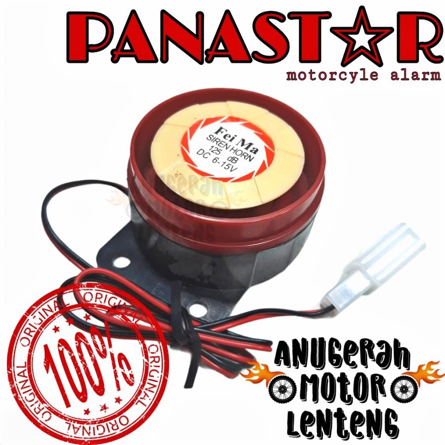 Alarm Motor Panastar Remote Pn-284 Universal