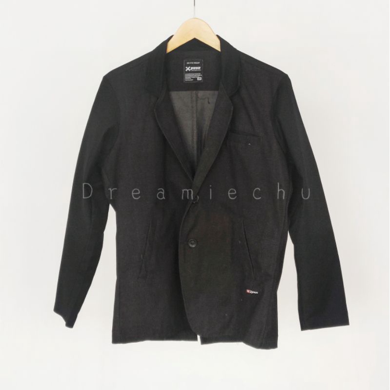 Preloved Blazer Formal Kantor Xpose hitam unisex