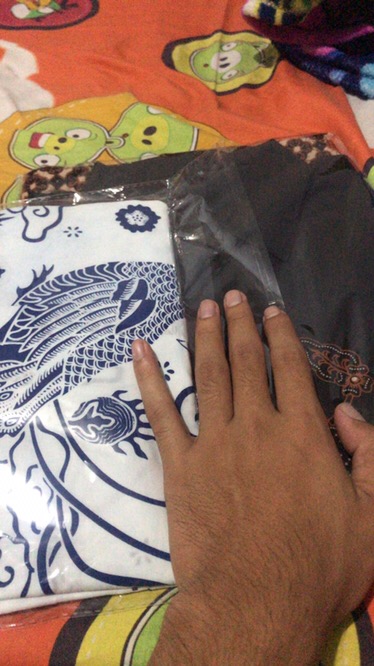 Merak Putih Kemeja Batik Pria Full Furing Katun Halus Primisima