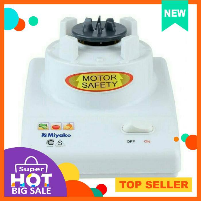 Blender & Juicer - Blender Miyako Bl 101Gs (2 In 1) - Blender Miyako Gelas Kaca - Peralatan Dapur